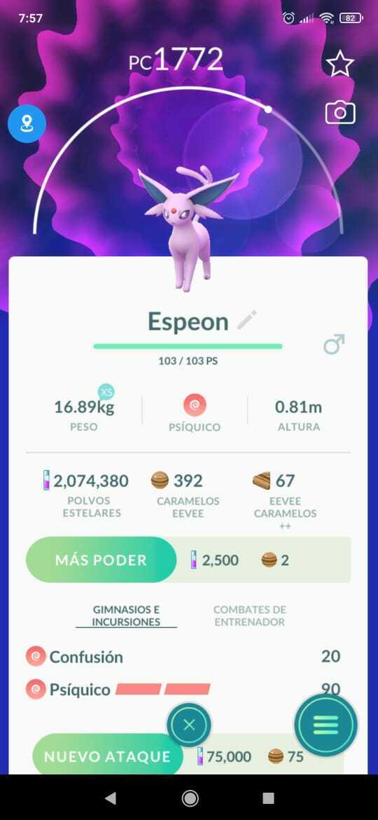 POKEMON GO - ALL EVOLUTIONS OF EEVEE SYLVEON UMBREON ESPEON