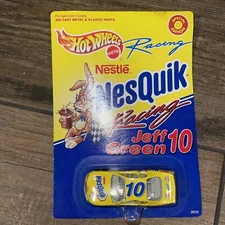 2000 Hot Wheels Special Edition NASCAR Nestlé Nesquik Racing Jeff Green #10 NIP