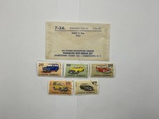 1983 Romania Automobile Stamp Set (5) - Domestic Car Series