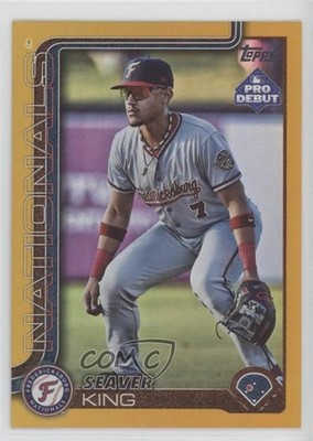 2025 Topps Pro Debut Gold Foil /50 Seaver King #PD-123 1n8m