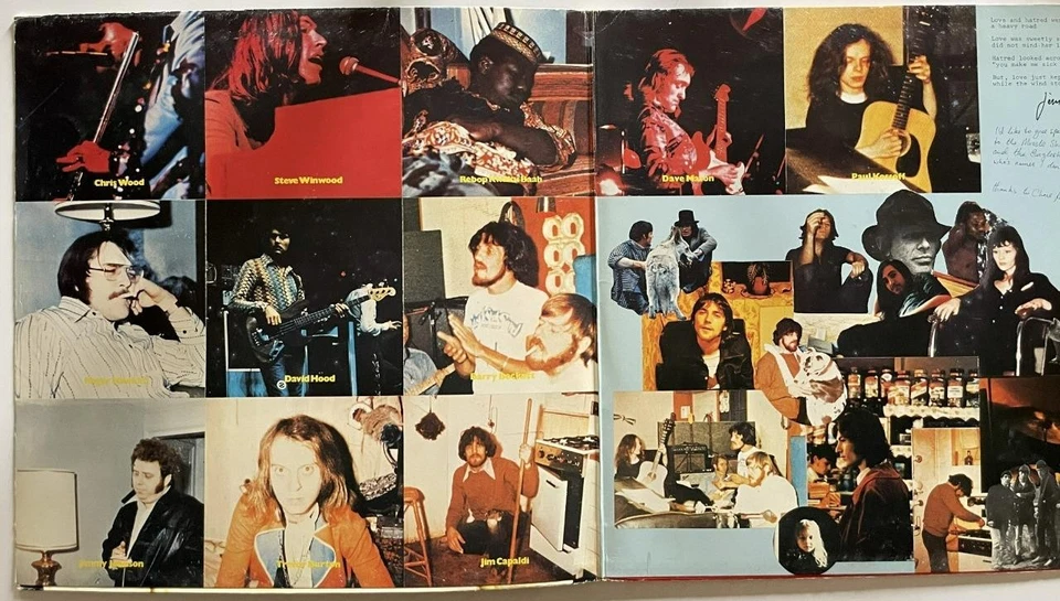 Jim Capaldi Oh How We Danced LP EX Island (Germany) Traffic (1972) - Image 2 of 4