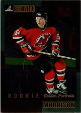1997-98 Pinnacle Beehive - Brendan Morrison #56 Golden Portraits (RC)