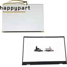 For Dell Inspiron 15Pro 5510 5515 Lcd Back Cover  Bezel  Hinges Silver 0CHFVW