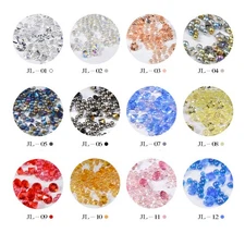 Nail Decor Caviar Glitter 3D Tiny Rhinestones Micro Bead Crystal Art Mini Beads