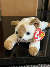 BNWT Retired Ty Beanie Baby Plush Snip the Siamese Cat New Tagged Retired
