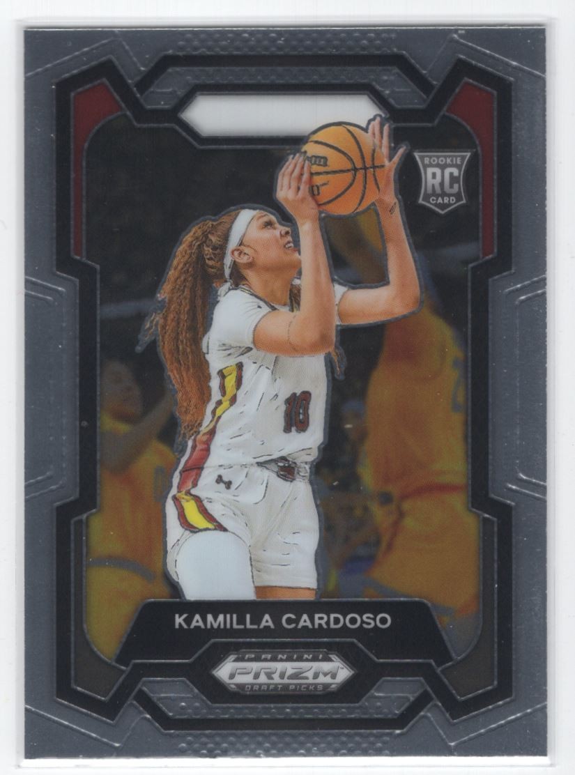 #59 2024-25 Prizm Draft Picks Base / Kamilla Cardoso Rookie