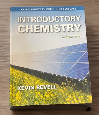INTRODUCTORY CHEMISTRY REVELL I.E. - Hardcover By REVELL -