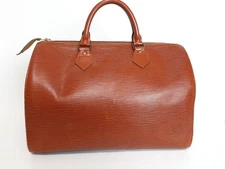 Louis Vuitton Handbag Speedy 30 M43003 Epi Kenya Brown Boston Bag VI0922