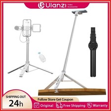 Ulanzi TT88 Overhead Phone Tripod Selfie Stick 1.44m Magnetic Clamp Remote