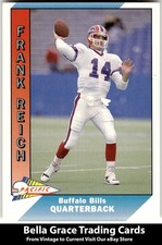1991 Pacific Frank Reich #36 Buffalo Bills NFL Football
