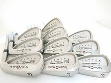 TaylorMade Burner SuperSteel Iron Set 10pcs 3-9, PW, AW, SW NS950 Flex R