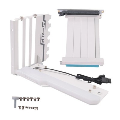 Vertikale GPU Halterung mit PCI-E 4.0 X16 Riser Kabel Grafikkarte5668