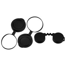 Objective Lens Caps Rubber Covers for Binoculars Outdoor Accessories