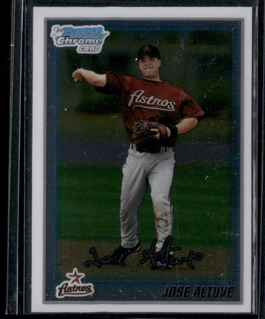 2010 Bowman Chrome #BCP137 Jose Altuve Prospects