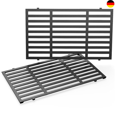 2er Gusseisen Grillrost geeignet für Weber Spirit I & II E210, E220, S210, S220