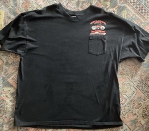 1996 CHIEF BLACKHAWK AMCA 25th Ann. DAVENPORT IOWA Pocket Beefy T XXL