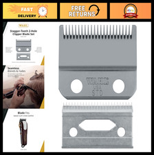 Stagger-Tooth Clipper Blade for Cordless Hair Clippers - Professional Grooming T
