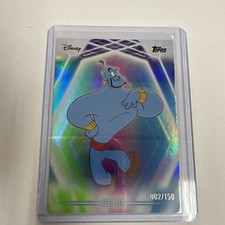 Genie Topps 2026 Disney Neon Holo Parallel Refractor Limited 002/150