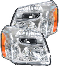 2005-2009 Equinox Headlight Assembly Pair Left Right Compatible Replacement