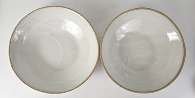 Convivial Stoneware Minimal Pasta / Serving Bowls 9.25'' Set Of 2 Stoneware USA