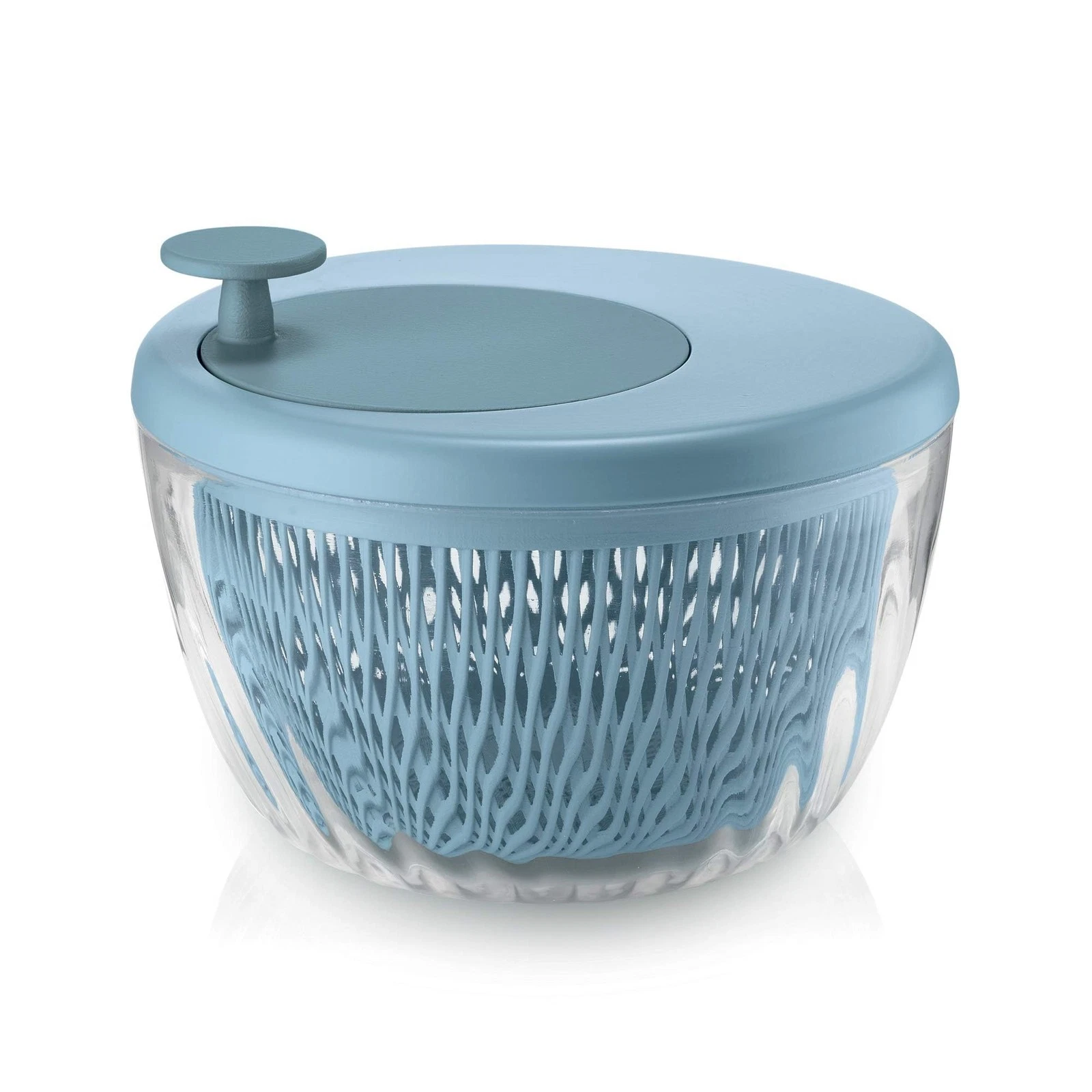 10" Salad Spinner with Lid - Matte Blue, Wash, Spin & Dry Vegetables, Fruits,...
Opens in a new wind