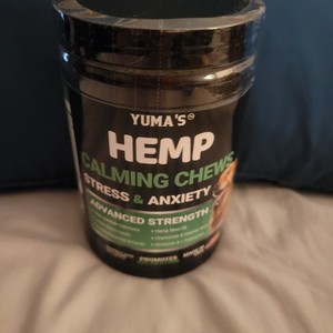 YUMA'S Advanced Hemp Calming Chews for Dogs, Stress & Anxiety,  240 Treats 11/28