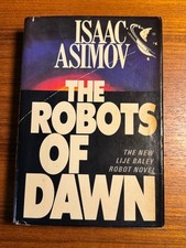 The Robots of Dawn by Isaac Asimov 1983 Hard Cover Doubleday Science Fiction