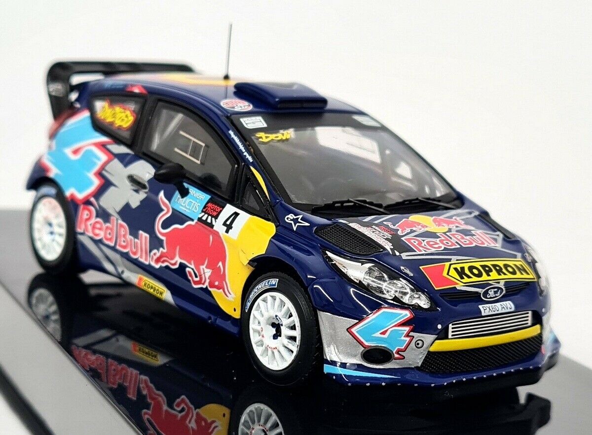 Ixo 1/43 - Ford Fiesta RS WRC #4 Bologna Motor Show Dovizioso Diecast Model Car