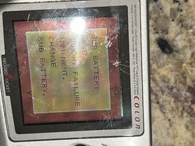 SNK NeoGeo Pocket Color Silver Handheld Console Headphone Jack