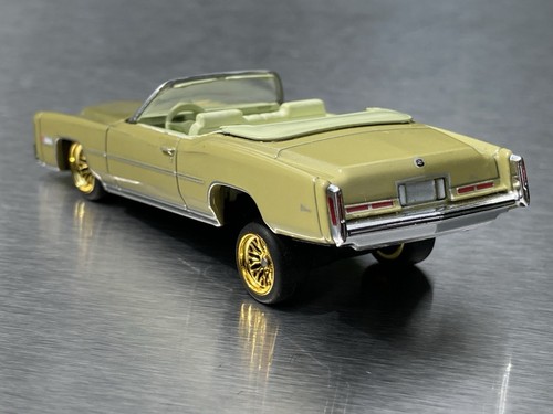 CUSTOM LOWRIDER 1975 Cadillac Eldorado Conv. Greenlight Adjustable Suspension - 第 19/21 張圖片