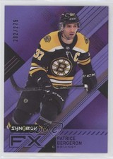 2021-22 Upper Deck Synergy FX Purple 202/275 Patrice Bergeron #FX-PB 07g7