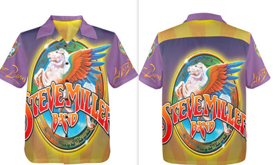 Hawaiian Button Shirt Rock Music Steve Miller Band 3D AOP ZA561