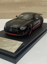 ALMOST REAL 1/43 Mercedes AMG GTR Black/Red Minicar