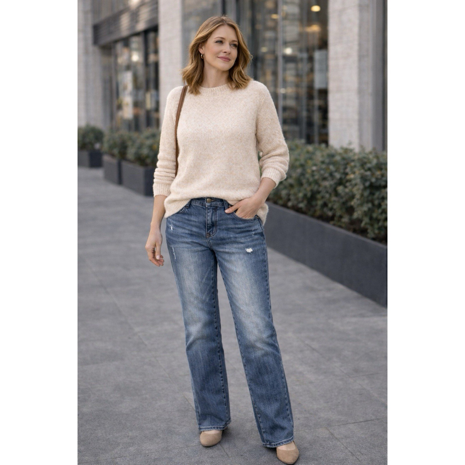 Democracy Size 16 Absolution Stretch Straight Leg… - image 1