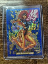 2024 Marvel Masterpieces Platinum ‘92 Jean Grey Blue Traxx #46