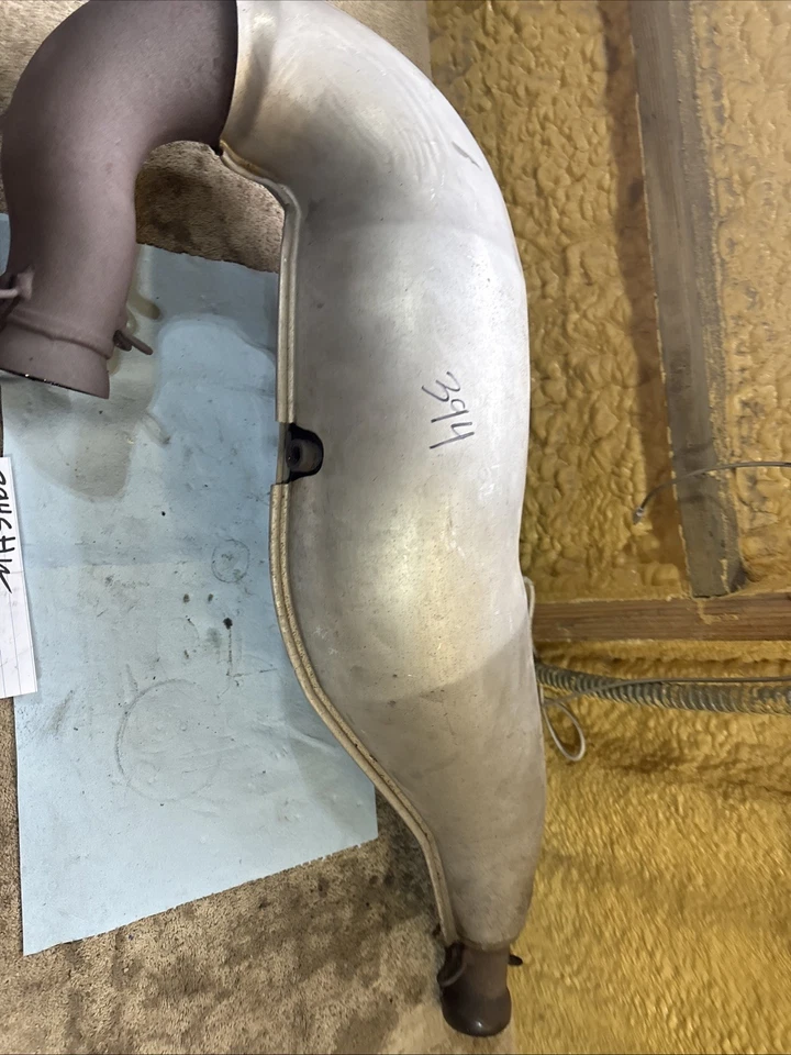 2008 Polaris RMK 800 exhaust pipe expansion chamber 394 - Image 4 of 4