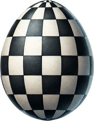 Ostern schwarz weiß Ei Wandbild Schlafzimmer Kinderzimmer Auto Vinyl Aufkleber Abziehbild 6 Größen