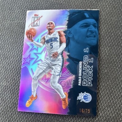 Topps 2024-25 Signature Class Paolo Banchero Rookie Round 1 Pick 1 #64 16/75