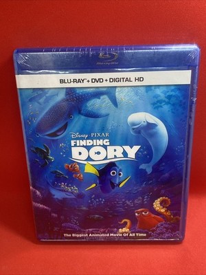 Finding Dory: Disney PIXAR] Blu-Ray/DVD] 2 Disc Set] Brand New Free Shipping 