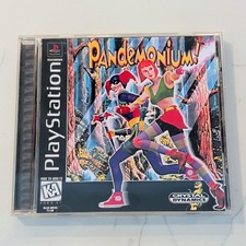 No Manual - Pandemonium (Sony PlayStation 1, 1997) Back Artwork + Reprint Cover