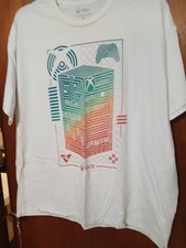 Xbox T-Shirt Men's 2XL XXL Series X Most Powerful Ripple Junction Short Sleeve