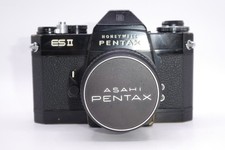 Asahi Pentax ES II SLR 35mm Film Camera + 55mm f/2 Lens