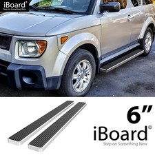 Aps Polished Stainless Steel Side Steps 6in Fit Honda Element 03-11