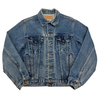 Vintage Levi's Denim Trucker Jacke 70506-0217 Herren M 42 Made In USA Typ 3