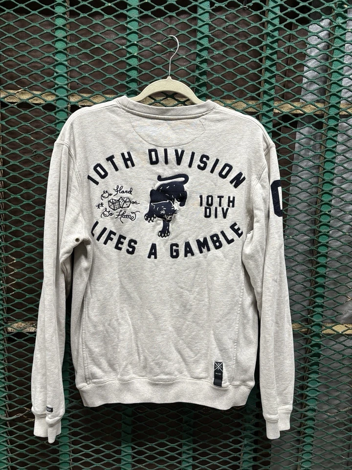 RARE 10 Deep Life’s A Gamble Crewneck Sweatshirt LARGE Vintage Y2K Supreme JNCO - Image 3 of 4