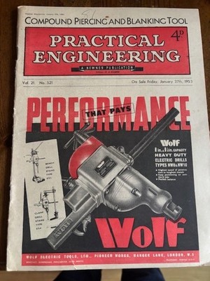 PRACTICAL ENGINEERING MAGAZINE 120 ISSUES 1942-1950 JOB LOT