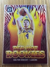 2024-25 Donruss Optic Dalton Knecht Red Hot Rookies #RC Silver Holo Prizm #10