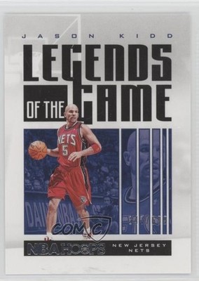 2020-21 Panini NBA Hoops Legends of the Game /699 Jason Kidd #7 HOF 1o8k