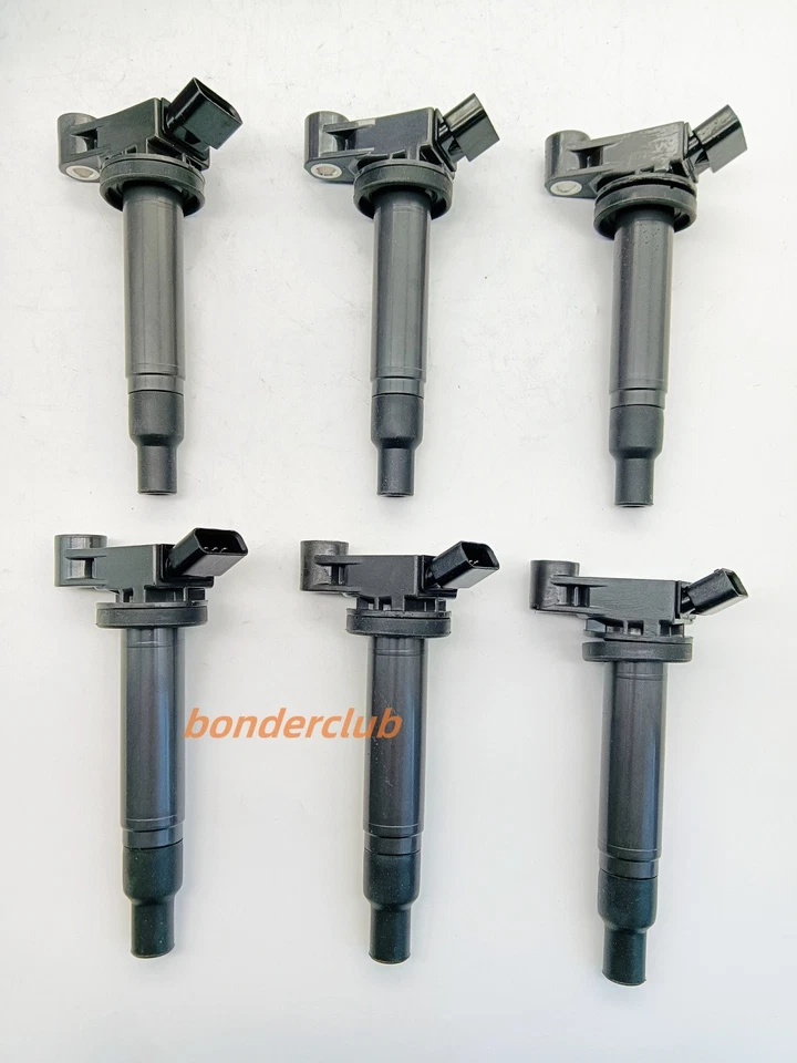 Bobinas de encendido DENSO 90919-02234 6 piezas para Toyota y Lexus 1999-2010 3,0 L 3,3 L Foto 3 de 4