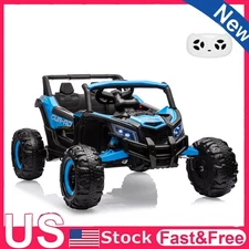 24V Power Wheels Electric Ride on UTV Car Toys Gift for Kids with Remote Control